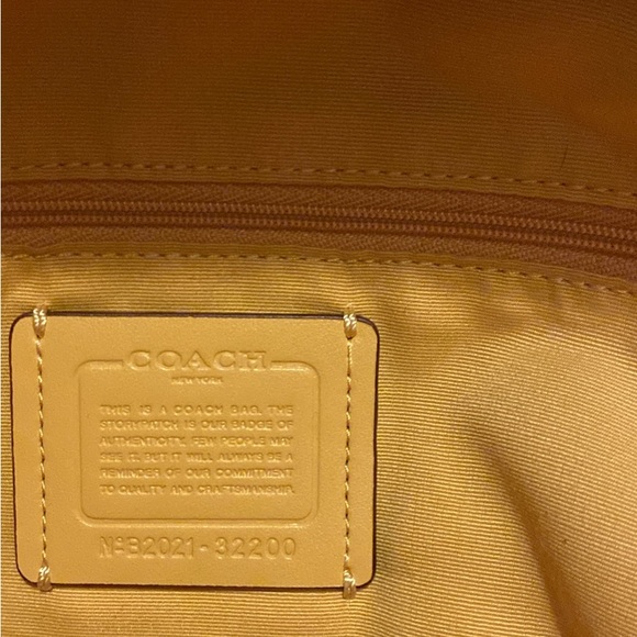 New never used Coach backpack - Picture 3 of 3